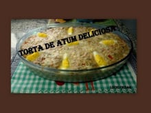 Torta de atum deliciosa