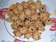 Cookie de aveia e mel