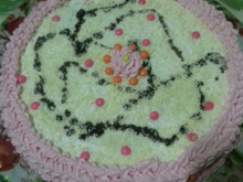 Bolo de aniversário da mamãe