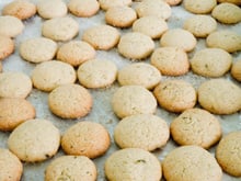 Biscoitinho crocante de limão