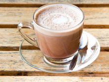 Chocolate quente com conhaque