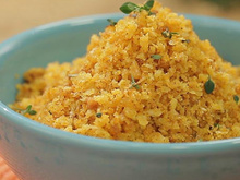 Farofa crocante com bacon
