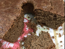 Bolo de banana sem açúcar, sem farinha de trigo e sem leite