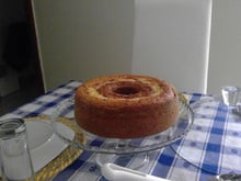 Bolo de laranja simples