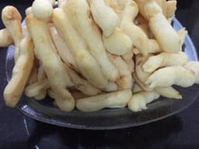 Biscoito de polvilho assado e crocante
