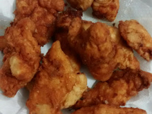 Filé de frango à milanesa crocante