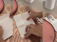 Esqueceu de comprar guardanapos? Com esse truque simples usando papel-toalha, nenhum convidado vai perceber!