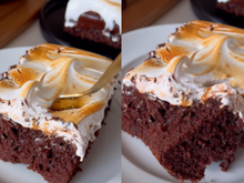 Capriche na  sobremesa de Natal com esse bolo de chocolate com marshmallow e surpreenda a sua família