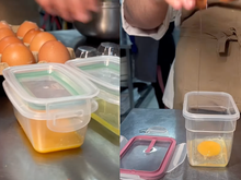 Vi esse chef ensinando a congelar ovo e não acreditei que era possível até testar em casa, agora não tem mais desperdício!