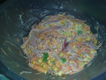 Salpicão de filezinho de pernil