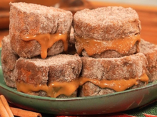 A melhor rabanada de Natal na airfryer: fácil, sem óleo e recheada com muito doce de leite!