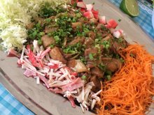 Sashimi à moda do Brasileiro