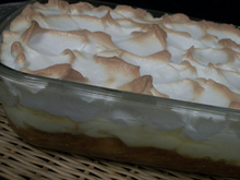 Sobremesa deliciosa de banana