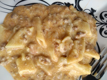 Macarrão cremoso na panela de pressão