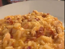 Risoto na panela de pressão