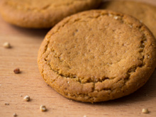 Bolachas de farinha de trigo com aveia