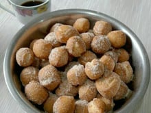 Bolinho de chuva com vinagre