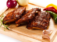 Costelinhas de porco ao forno