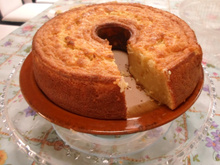 Bolo de mandioca
