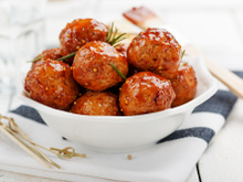 Almôndegas de microondas