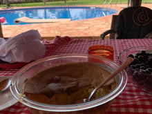 Dolce di sagu da Nonna (tipo suflê)