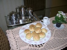 Autêntico pão de queijo mineiro