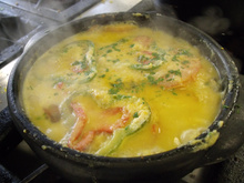 Moqueca de cação e tainha