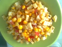 Salada de batata frita