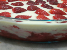 Torta Gelada de Morango