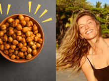 O lanche de Gisele Bündchen: snack crocante com cúrcuma é fácil de fazer e repleto de benefícios ("é melhor que pipoca!")