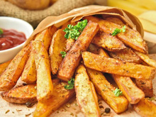 Batata frita temperada