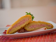 Risoles de presunto e queijo