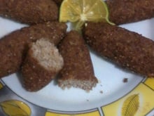 Quibe frito da Cris