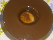 Pudim de leite em pó de microondas