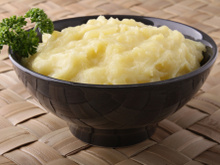 Purê de mandioquinha