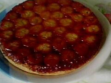 Torta cremosa de banana