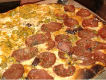 Massa para pizza (ideal para forno a lenha)