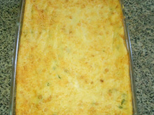 Torta de batata com frango