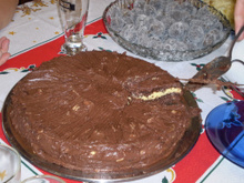 Bolo trufado de maracujá da Therezinha