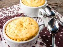 Torta salgada de caneca
