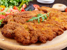 Pepe Vieira, chef: “A cobertura mais crocante para milanesas não leva farinha de trigo, mas sim 150g de amido de milho, ovo e farinha de rosca.”
