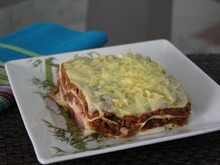 Lasanha à bolonhesa