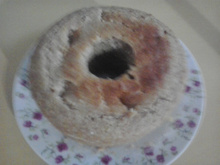 Bolo de iogurte com canela