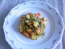 Legumes à moda Indiana