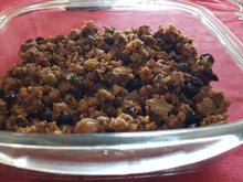 Farofa doce de natal 