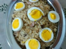 Arroz carreteiro com sobras de churrasco