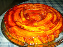 Torta preguiçosa de banana