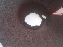 Pudim de pão de chocolate