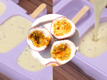 Com apenas 4 ingredientes, esse picolé saudável de maracujá vai salvar seu verão do tédio