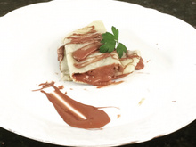 Crepe de chocolate